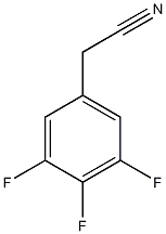 3,4,5-三氟苯乙腈结构式