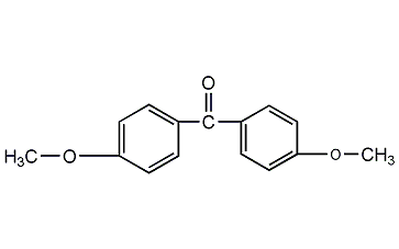 4,4'-双甲氧基苯并苯酮结构式