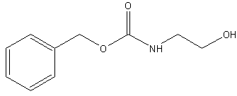 2-苄氧羰基氨基-1-乙醇结构式