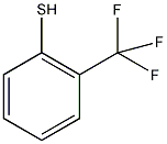 2-(三氟甲基)硫代苯酚结构式