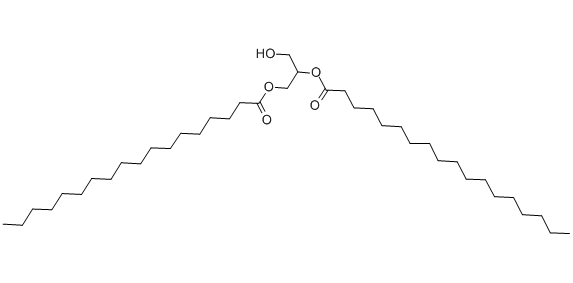 1,2-二硬脂酸甘油酯结构式