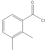 2,3-二甲基苯甲酰氯结构式