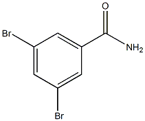 3,5-二溴苯甲酰胺结构式