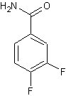 2,4-二氟苯甲酰胺结构式