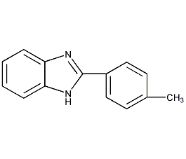 2-(4-甲基苯基)-1H-苯并咪唑结构式