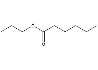 己酸正丙酯结构式