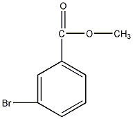间溴苯甲酸甲酯结构式