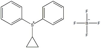 环丙基二苯基锍四氟硼酸盐结构式