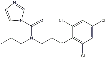 咪鲜胺结构式