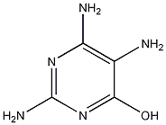 2,4,5-三氨基-6-羟基嘧啶结构式