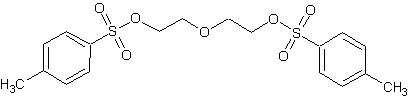 二乙二醇双对甲苯磺酸酯结构式