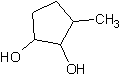 3-甲基-1,2-环戊烷二醇结构式