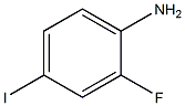 2-氟-4-碘苯胺结构式