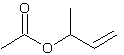 3-丁烯-2-醋酸结构式