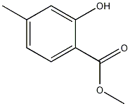 4-甲基水杨酸甲酯结构式