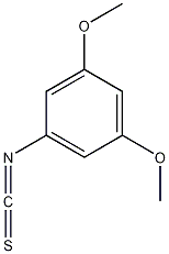 异硫氰酸3,5-二甲氧基苯酯结构式