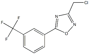 3-(Chloromethyl)-5-[3-(trifluoromethyl)phenyl]-1,2,4-oxadiazole