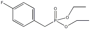 (4-氟苄基)膦酸二乙酯结构式