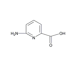 6-氨基吡啶-2-甲酸结构式