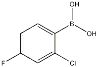 2-氯-4-氟硼酸结构式