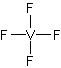 四氟化钒结构式