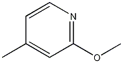 2-甲氧基-4-甲基吡啶结构式