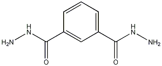 间苯二甲酸二酰肼结构式