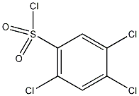2,4,5-三氯苯磺酰氯结构式