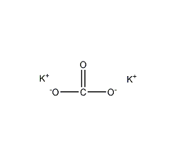 碳酸钾结构式