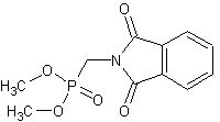 苯二(甲)酰亚氨基甲基膦酸二甲酯结构式