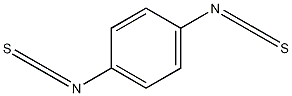 1,4-亚苯基二异硫代氰酸酯结构式