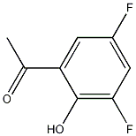 3',5'-二氟-2'-羟基苯乙酮结构式