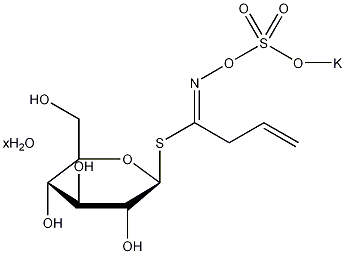 黑芥子苷结构式