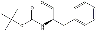 N-丁氧羰基-D-苯基丙氨醛结构式