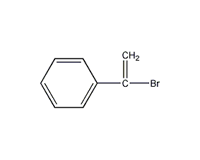 α-溴苯乙烯结构式