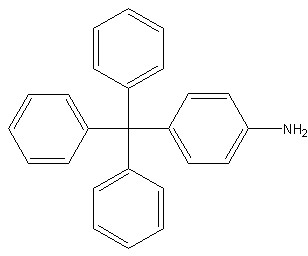 4-三苯甲基苯胺结构式