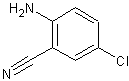 2-氨基-5-氯苄腈结构式