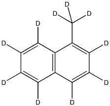 1-甲基萘-d10结构式