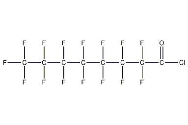 全氟辛酰氯结构式