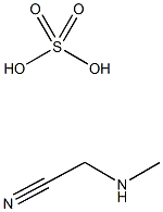 甲胺基乙腈硫酸盐结构式