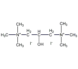 N,N-(2-hydroxytrimethylene)bis(trimethylammonium) diiodide