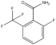 2-氟-6-(三氟甲基)苯甲酰胺结构式