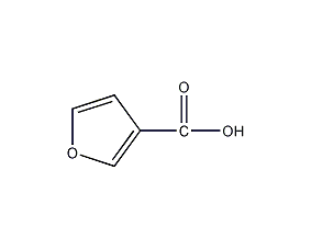 3-呋喃甲酸结构式