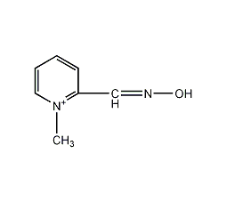 2-吡啶硫酸二甲酯肟结构式