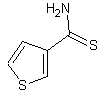 噻吩-3-硫代酰胺结构式