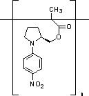 Poly [[(S)-1-(4-nitrophenyl)-2-pyrrolidinemethyl]methacrylate]