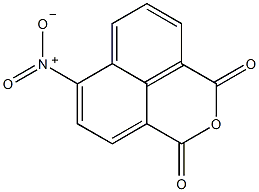 4-硝基-1,8-萘二甲酸酐结构式