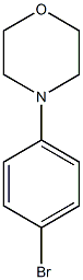 4-(4-溴苯基)吗啉结构式