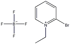 2-溴-1-乙基吡啶四氟硼酸盐结构式
