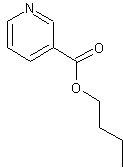 烟酸丁酯结构式